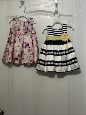 Infant dresses set of 2, 12 mo.